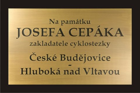 Výroba štítků glavírováním Ostrava, Střední 4